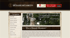 Desktop Screenshot of musashi-miyamoto.com